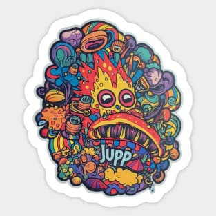 “JUPP” Alternate Dimension Sticker Art Sticker